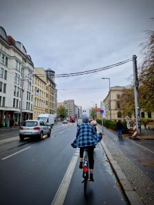 Painted lane on Invalidenstraße