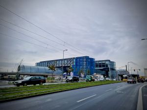 Arriving at Berlin Hauptbahnhof