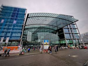 Arriving at Berlin Hauptbahnhof