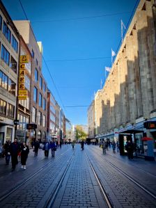 Riding along Obernstraße