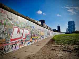 Round the back at the East Side Gallery