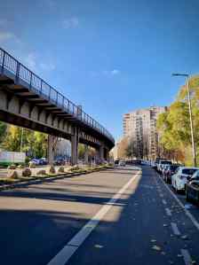 Door-zone painted lane on Skalitzer Straße
