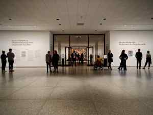 Inside the Neue Nationalgalerie