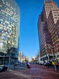 Approaching Potsdamer Platz
