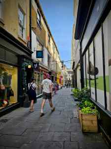Wandering down Union Passage