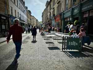 Pop-up dining on Cheap Street