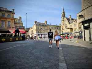 Walking along Saw Close