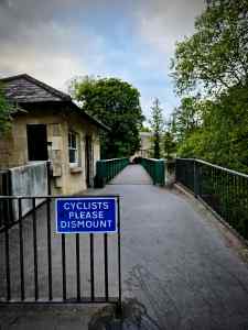 Halfpenny Bridge across the River Avon