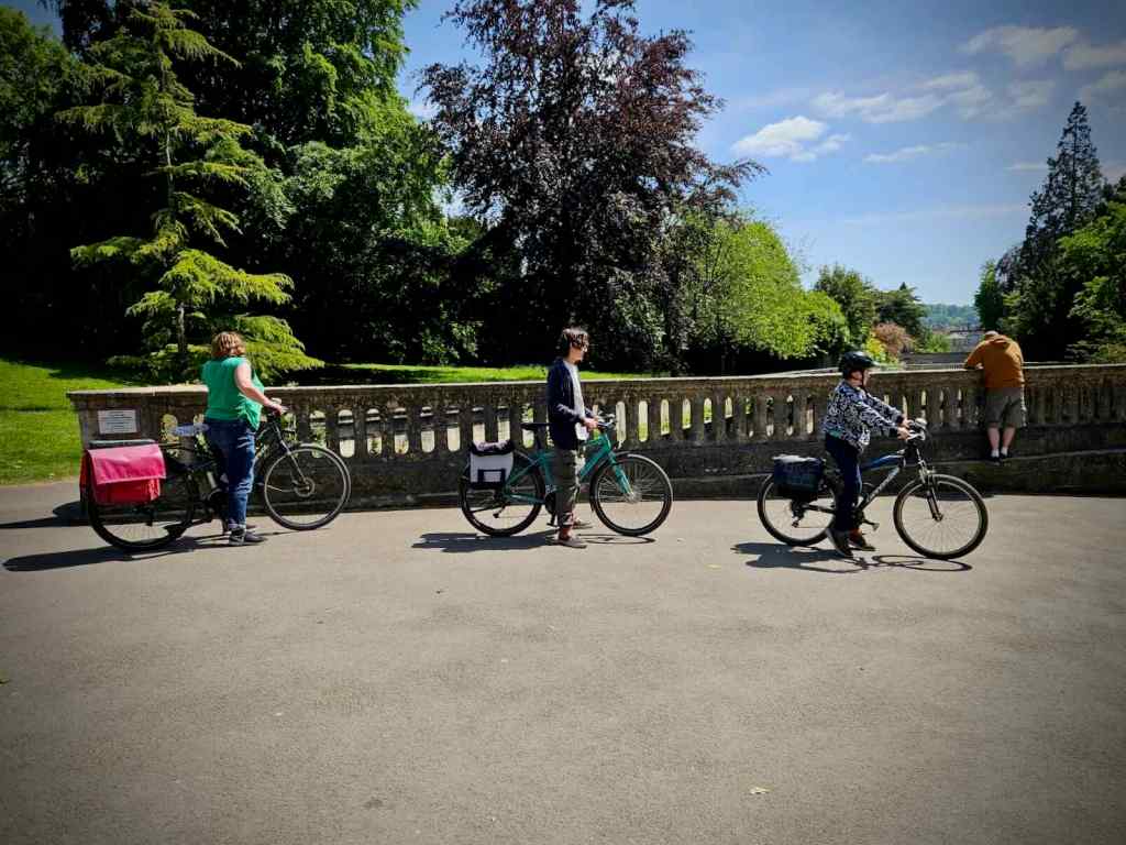 Pausing in Sydney Gardens