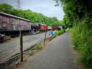 Bitton Station sidings