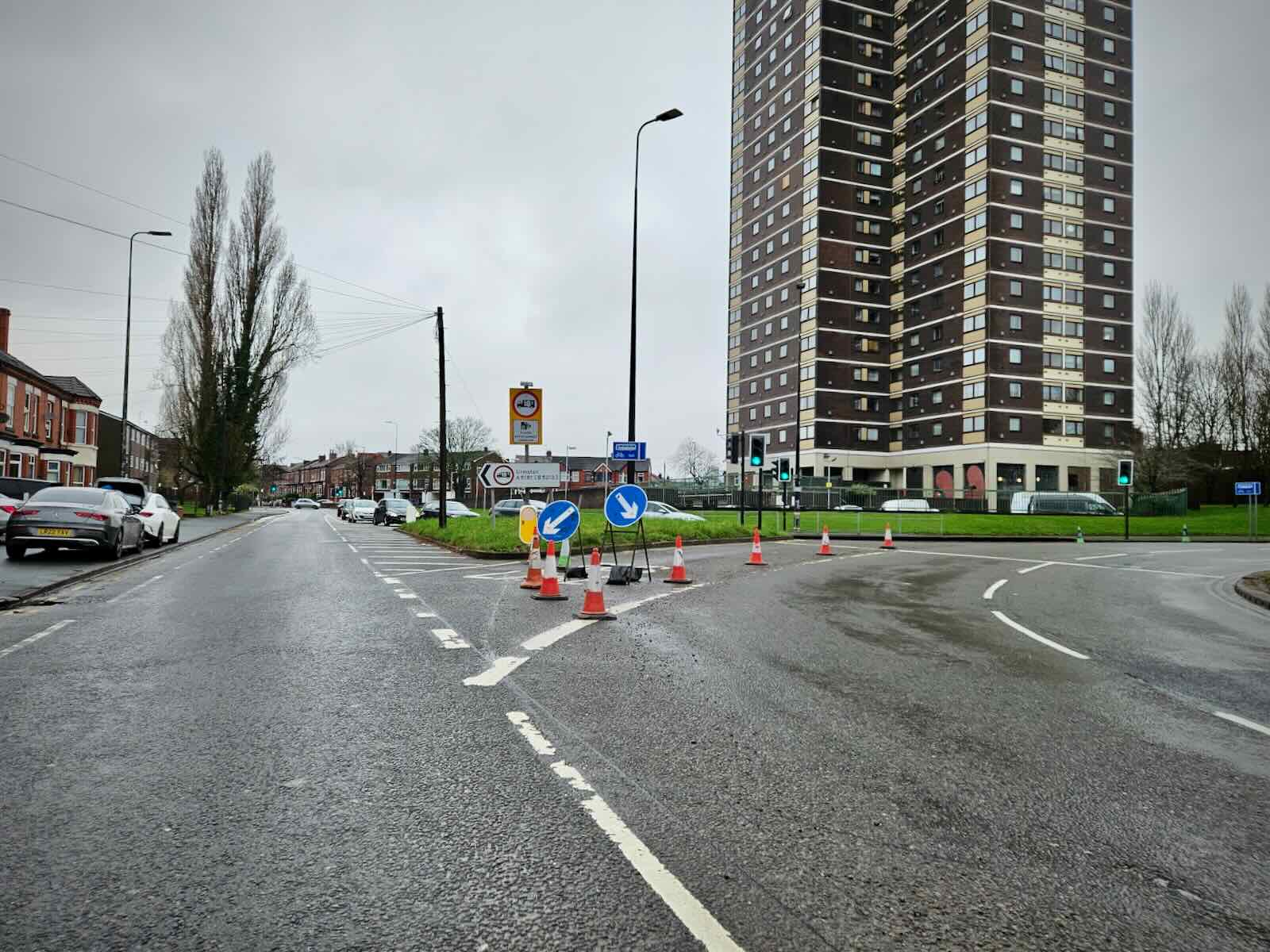 Cones restart at the gyratory