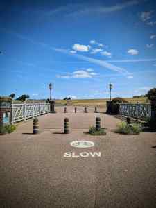 Filtered path over Sackett's Gap
