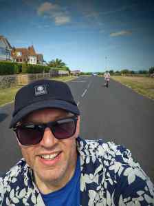 Selfie on South Cliff Parade