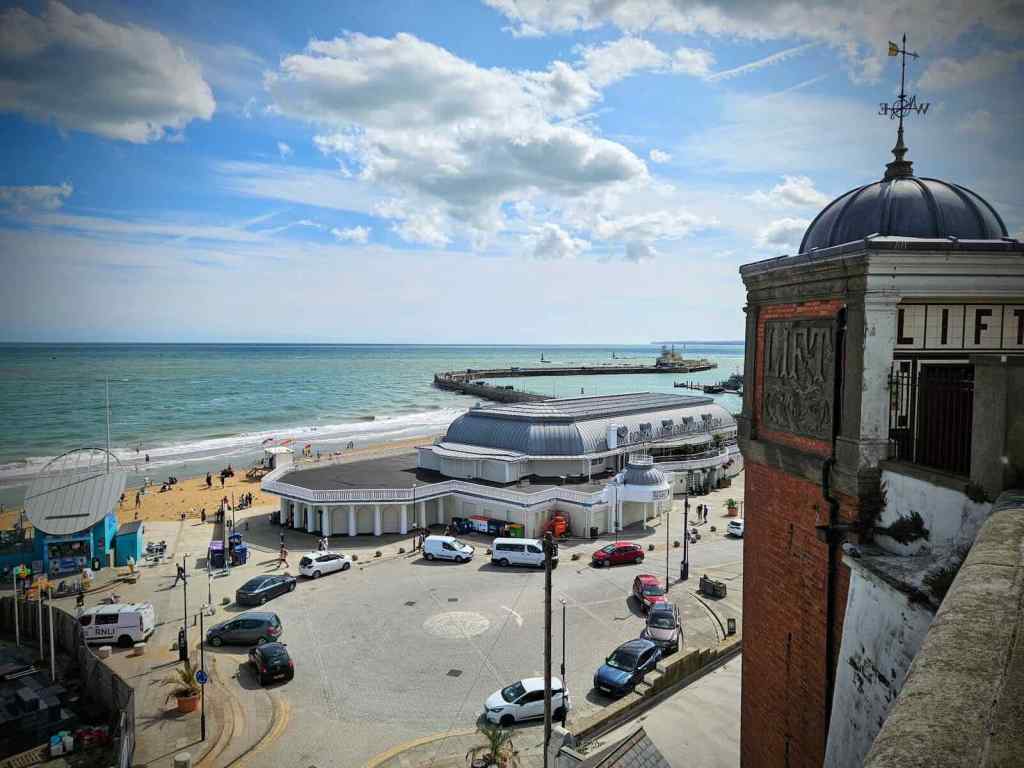 View from near Ramsgate's East Cliff Lift