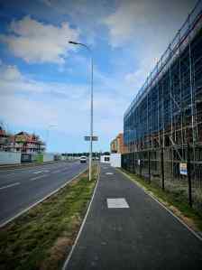 New shared use path on the A256
