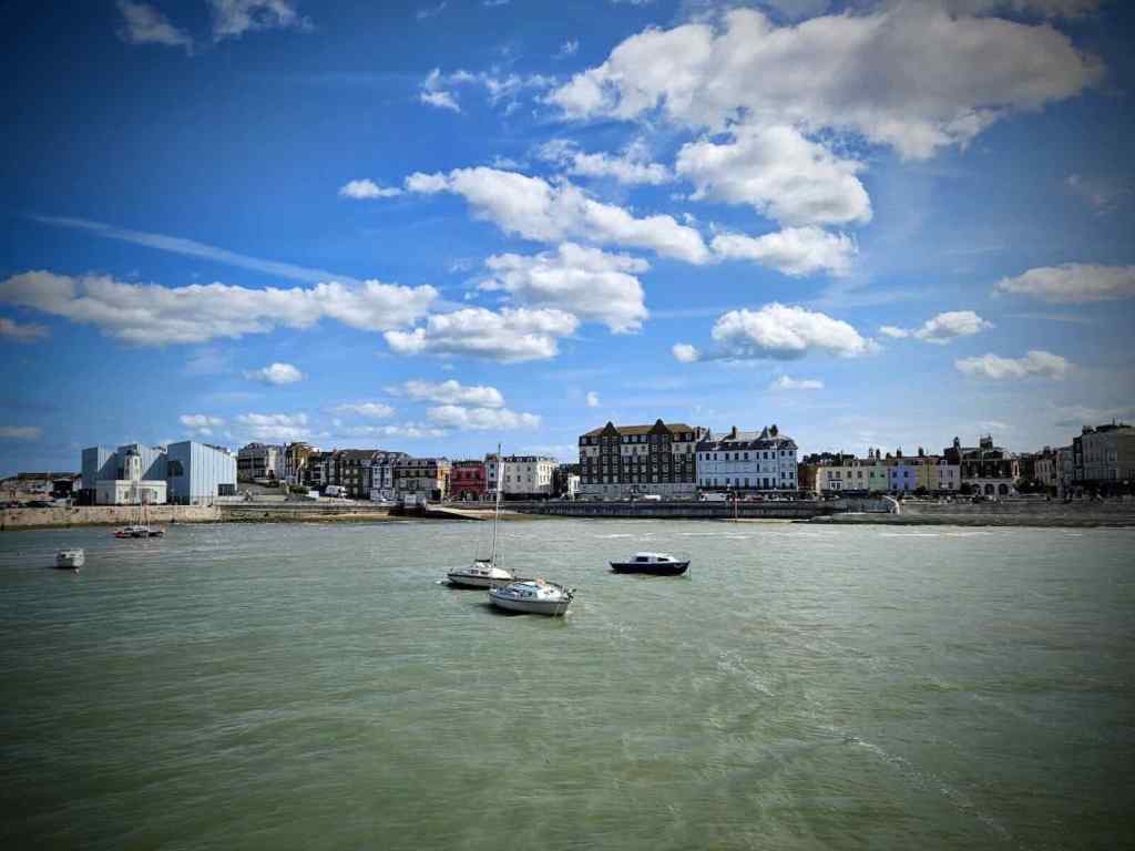 View from Margate Harbour Arm