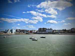 View from Margate Harbour Arm