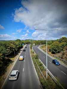 Roads leading to the M20