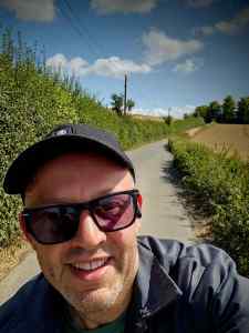 Pilgrims' Way selfie