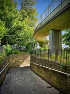 Ramp down from Jade's Crossing