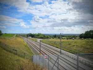 View of the HS1 line