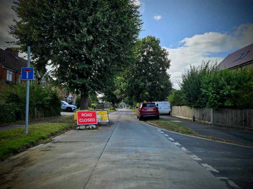 Closure on Cranborne Ave