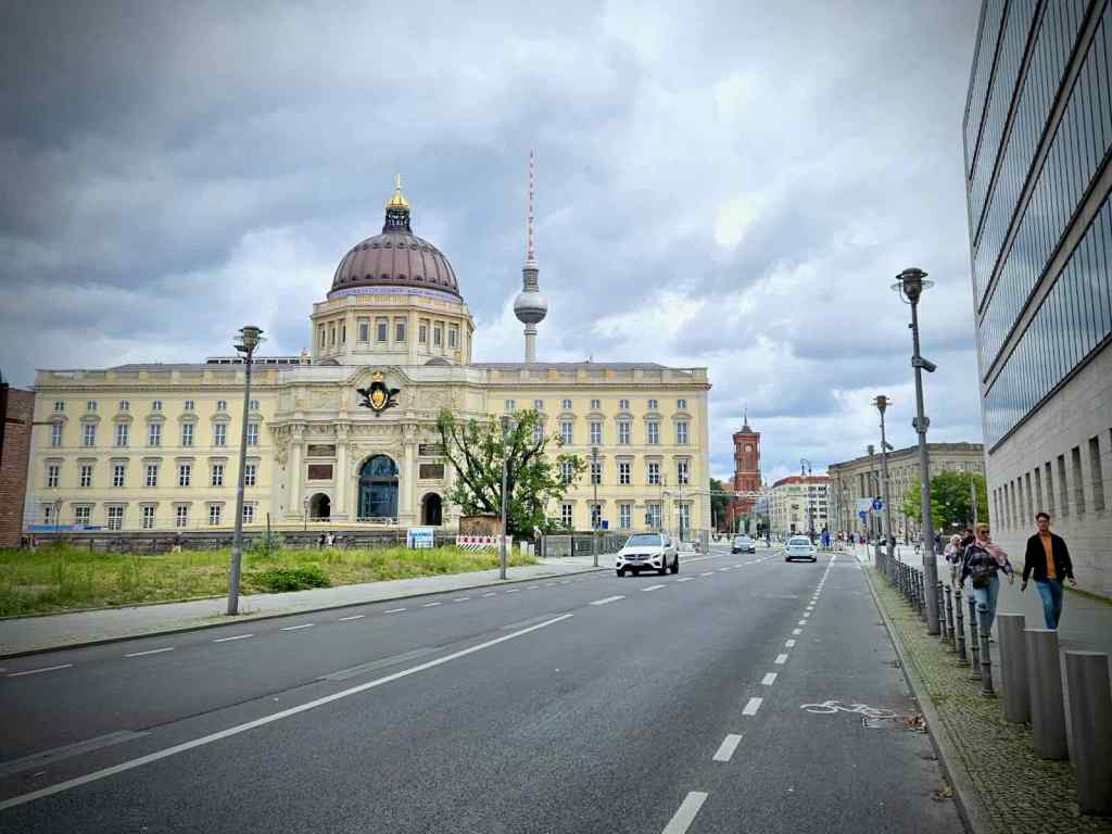 Looking towards the Humboldt Forum