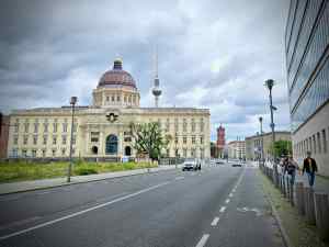 Looking towards the Humboldt Forum