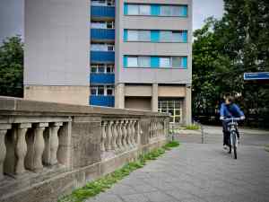 Crossing Grünstraßenbrücke bridge