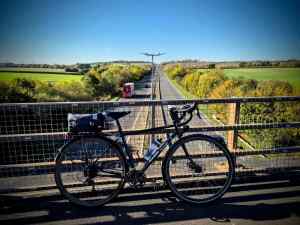 On the bridge over the A299 Thanet Way