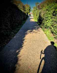 More straight concrete path