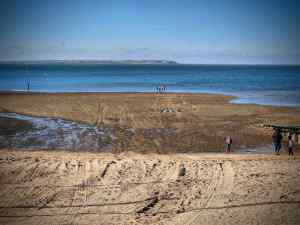 At the seafront in Whitstable