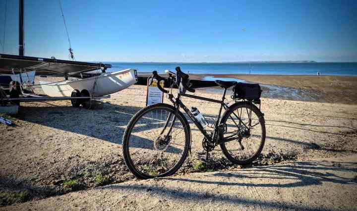 Bike and beach