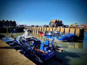 View while enjoying coffee and cake