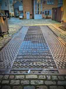 Public weighbridge at the old St Mildred's Tannery