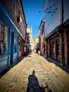 Looking down Butchery Lane