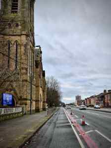 Outside St Ann's church