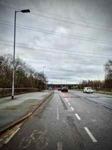 Approaching M60 junction