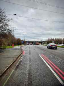 Protection ends at M60 slip road
