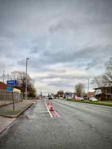 Approaching Chapel Lane