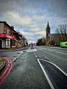At Sydney Street turning