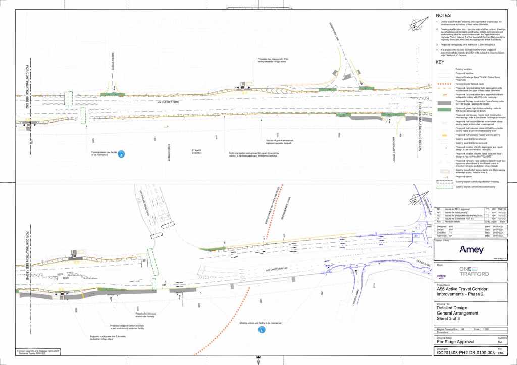 Detailed design general arrangement sheet 3 of 3