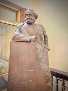 Karl Marx statue