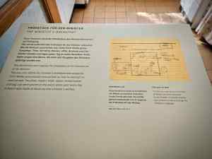 Kitchenette information sign