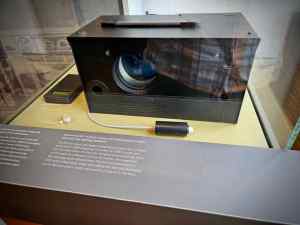 Low light lens used for taking covert photographs