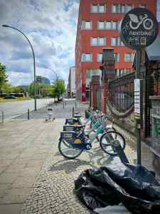 Nextbike docking station near Holzmarkt 25