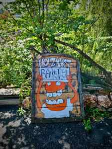 Holzmarkt Backerei sign