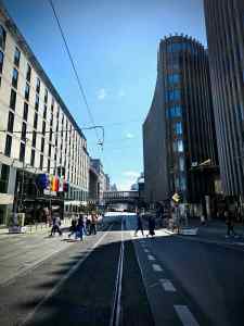 Riding along Friedrichstraße