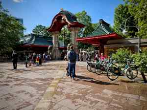 Outside Berlin Zoo