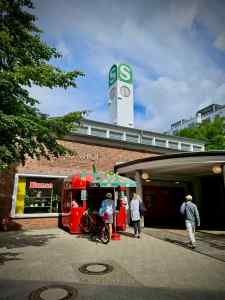 Outside Nordbahnhof Station